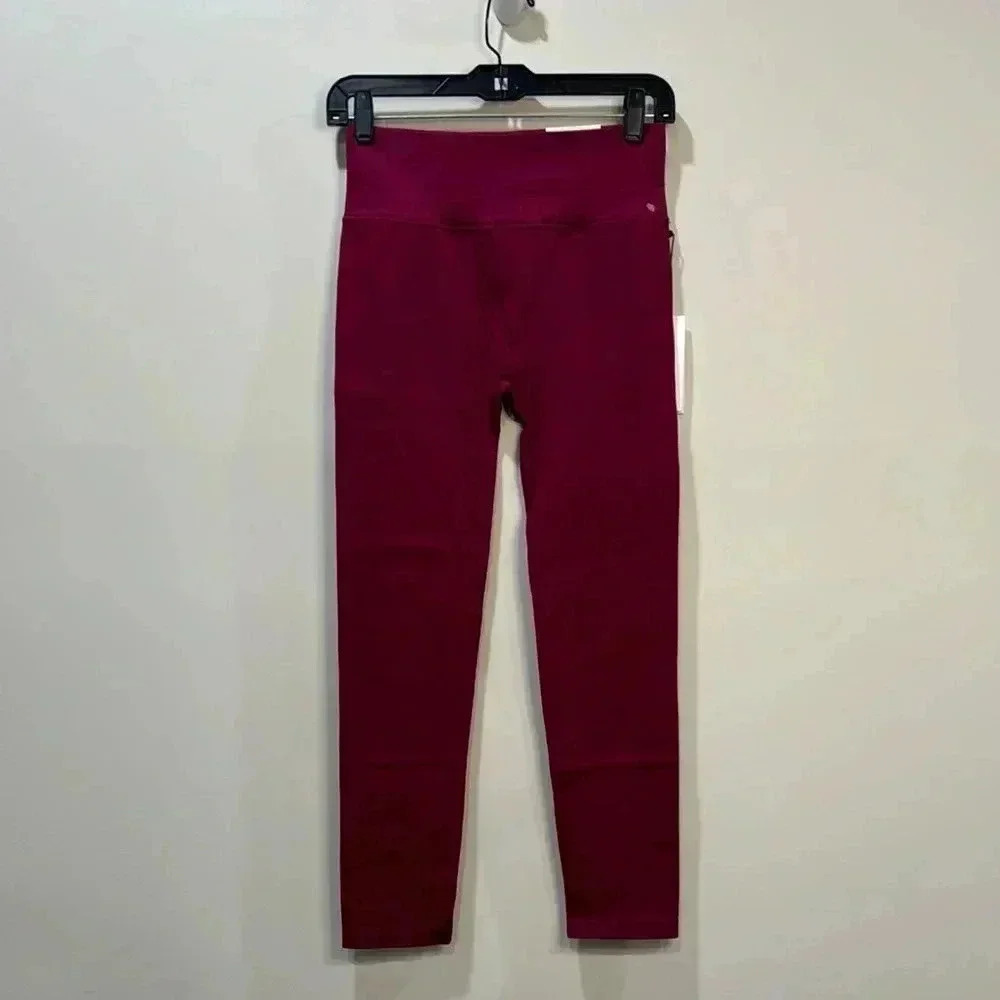 Calvin Klein performance ribbed high waist 7/8 tights Size M